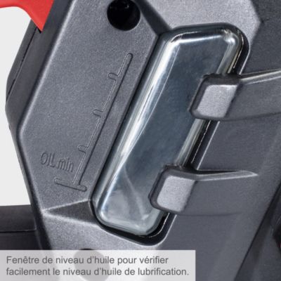 Tronçonneuse électrique CSE2600 Scheppach - 2400W - longueur de guide chaine 45,5 cm - coupe max 44 cm - vitesse coupe 15 m/s