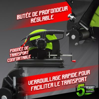 Tronçonneuse à métaux 2300W - Diamètre du disque 355mm - Constructor