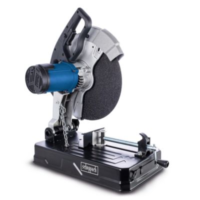 Tronçonneuse à métaux MT150 Scheppach - 2600W - 4200 tr/min - capacité de coupe max 115 mm - angle d'onglet 45/0/30degré