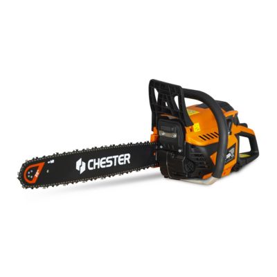 Tronçonneuse thermique 65 cc CHESTER - Guide 50 cm - 2 chaînes incluses