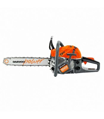 Tronçonneuse Thermique DAEWOO 54,6cc 3,3cv - Guide 50 Cm, Anti-Vibration, Pour Bois De Chauffage Et Abattage - 2