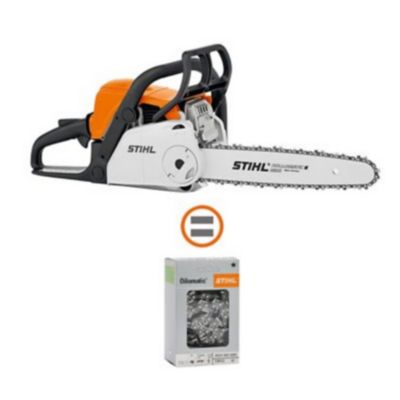 Tronconneuse Thermique Stihl Ms180 2eme Chaine Offerte Castorama