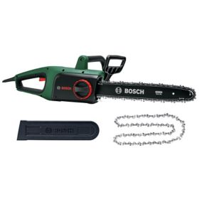 Tronçonneuse électrique filaire Bosch Universalchain 1800W guide 35 cm + 2ème chaîne