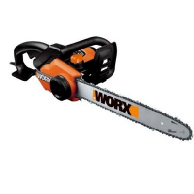 Tronçonneuse filaire 2000 W - longueur du guide-chaîne 400 mm - poids 4,8 kg - Worx WG303E