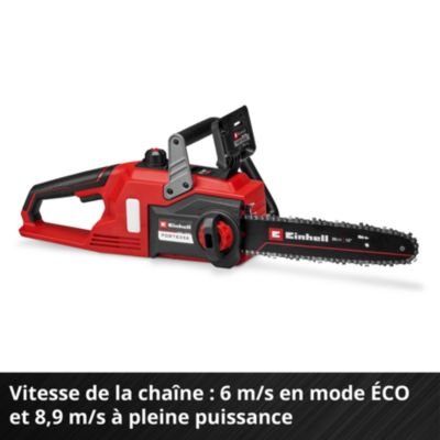 Tronçonneuse sans fil 18 V Einhell FORTEXXA 18/30 – guide-chaîne 300 mm – poids 4,03 kg – vendue sans batterie ni chargeur