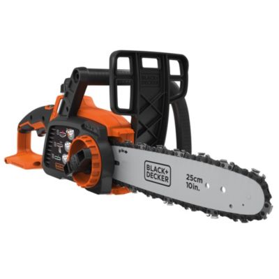 Tronçonneuse sans fil avec batterie 18 V - longueur du guide-chaîne 200 mm - poids 2,6 kg - Black+Decker CS1825L1-QW