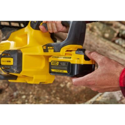 Tronçonneuse sans fil avec batterie 18 V - longueur du guide-chaîne 300 mm - poids 2,6 kg - Stanley FatMax SFMCCS630M1-QW