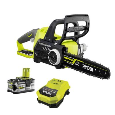 Tronçonneuse sans fil avec batterie 18 V - longueur du guide-chaîne 300 mm - poids 3,2 kg - Ryobi RCS18X3050F