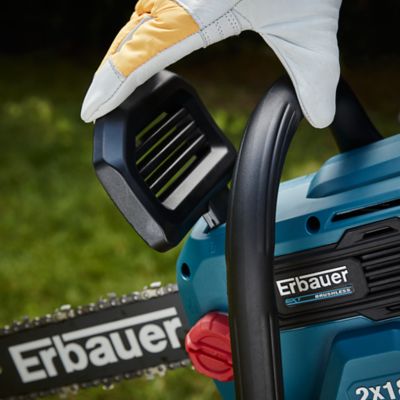 Tronçonneuse sans fil sur batterie 18V Erbauer ECSG18-Li 2 guide 30 cm (vendue sans batterie)