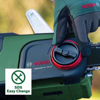 Tronçonneuse sans fil sur batterie 36V Bosch AdvancedChain 3530 (vendue sans batterie)