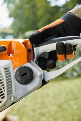 Tronçonneuse thermique 30 cm³ - longueur du guide-chaîne 350 mm - poids 4,8 kg - Stihl MS 162 C-BE + 1 chaîne offerte