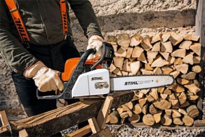 Tronçonneuse thermique Stihl MS170 guide 35 cm 30 cc