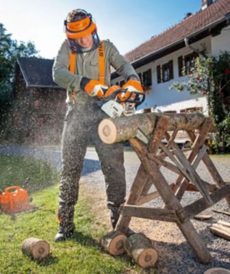 Tronçonneuse thermique Stihl MS170 guide 35 cm 30 cc