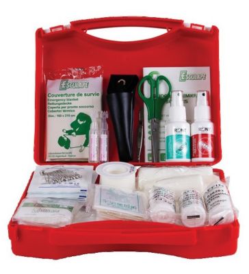 Trousse De Premiers Secours BTP 5 - LABORATOIRE ESCULAPE Pour Chantiers 1 à 5 Personnes