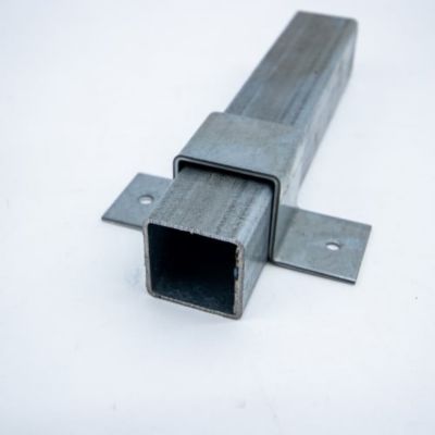 Fenau Capuchon De Poteau Pour Tube Carré 50x50 Mm Avec Boule (acier Brut S235JR)