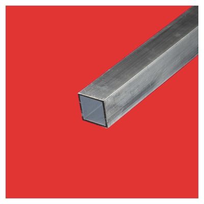 Tube carré alu 40x40 mm ep 2 mm, Longueur : 4 metres - Comment Fer