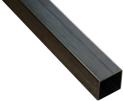 Tube carré acier verni 20 x 20 mm, 1 m