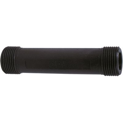Tube d'attente plastique noir - Itron - MM 3/4' - 170 mm