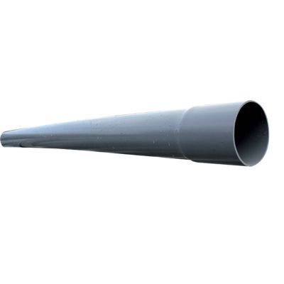 Tube d'evacuation compact en pvc diam.100mm L.2 m Fitt