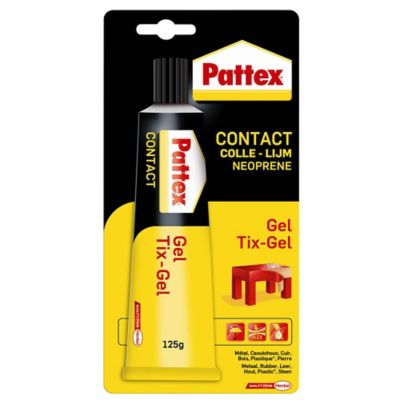 Tube de colle au néoprène gel 125g Pattex