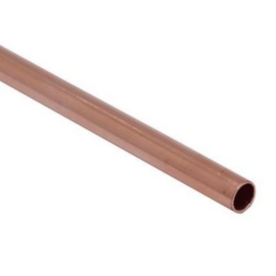 Tube de cuivre écroui pour gaz et eau norme EN 1057 Ø.18 mm longueur 1 m