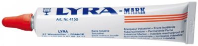 Tube de peinture MARK rouge - LYRA - L4150017