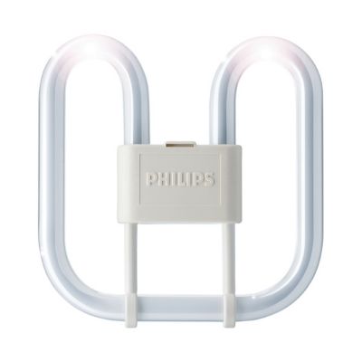 Osram PL-Q CFL 28W 827 – Tube Fluorescent Carré Blanc Chaud, Culot GR8 2 Broches – Éclairage Extra-Plat Économique