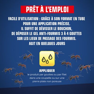 Tube gel appat formicide Kapo Expert 15g