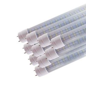 Tube Néon LED 120cm T8 20W (Pack de 10) - Blanc Froid 6000K - 8000K - SILAMP