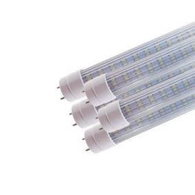 Tube Néon LED 120cm T8 20W (Pack de 5) - Blanc Neutre 4000K - 5500K - SILAMP