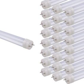 Tube Néon LED 150cm T8 50W (Pack de 25) - Blanc Froid 6000K - 8000K - SILAMP