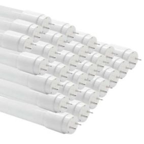 Tube Néon LED T8 120cm 12W Haut Rendement Garantie 5 ans (Pack de 25) - Blanc Froid 6000K - 8000K - SILAMP