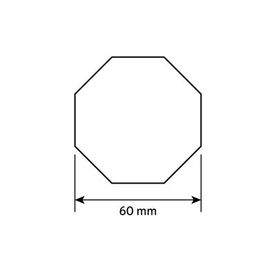 Tube octogonal pour volet roulant Acbat