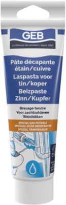 Tube pâte décapante étain/cuivre 125 ml