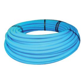 Tube PER pré gainé bleu 100m 13/16 - SOMATHERM - 1113-16-100S