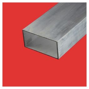Tube rectangulaire alu 50x25 ep 2 mm, 2 metres - Comment Fer