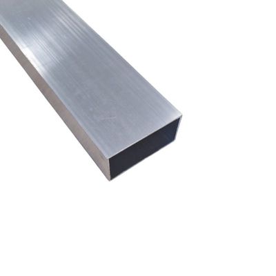 Tube Alu Rectangle - Aluminium 6060 Brut - 1 à 3 Mètres Epaisseur En Mm