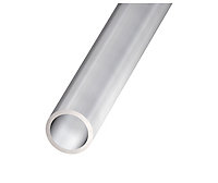 Tube rond aluminium anodisé incolore ø8 mm, 1 m