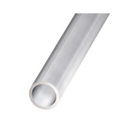 Tube rond aluminium anodisé incolore ø8 mm, 1 m