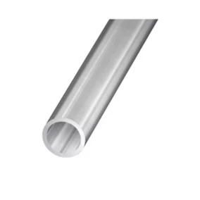 Tube rond aluminium brillant 12 mm, 1 m