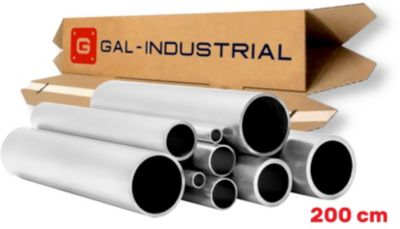 TUBE RONDE EN ALUMINIUM GAL-INDUSTRIAL 18x1mm fi18 200cm TUBE EN ALUMINIUM + COUPE SUR MESURE