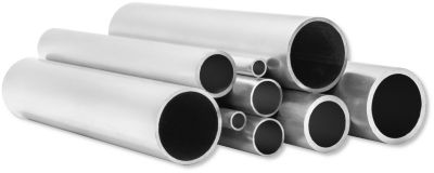 TUBE RONDE EN ALUMINIUM GAL-INDUSTRIAL 40x1mm fi40 20cm TUBE EN ALUMINIUM + COUPE SUR MESURE