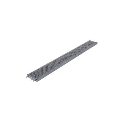 TUBESCA-COMABI - Plancher acier RCE250 largeur 250mm - Longueur 3m - Pour échafaudage R200/M368