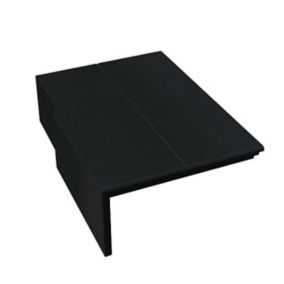 Tuile de rive universelle gauche Nobilée graphite