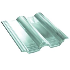 Tuile en verre Double Romane