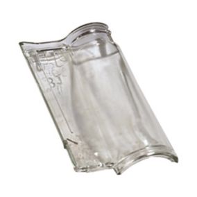 Tuile en verre Oméga 13 transparent Edilians