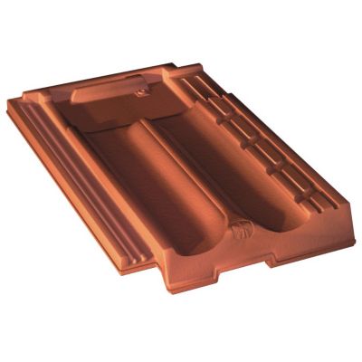 TUILE ALU MALEABLE 400 X 450 ROUGE TMA100