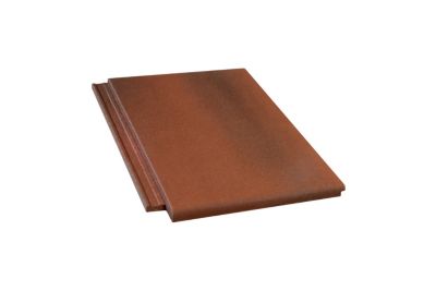 Tuile plate Innotech rouge vieilli 4,5x33,3x42 cm | Castorama