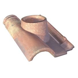 Tuille à douille ø120 Romane silvacane littoral