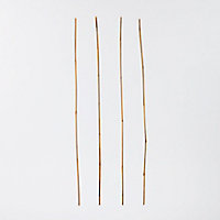 Tuteur bambou naturel Verve 120 cm (lot de 4)